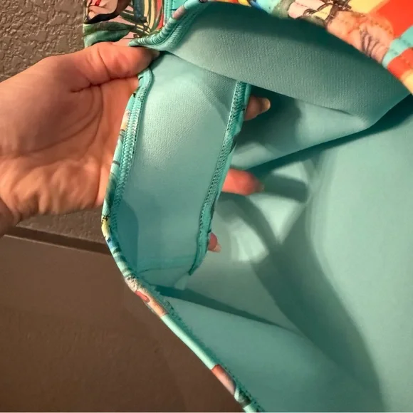 JOHNNY WAS • Tania neoprene jungle print one piece swimsuit - Large - Picture 12 of 14